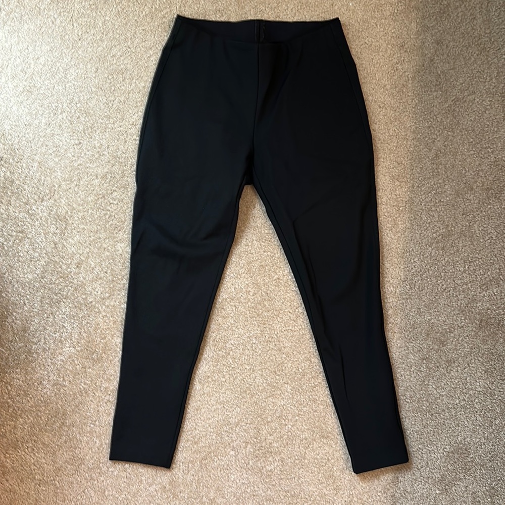 Women’ Banana Republic High Rose Skinny Black Pants- Petite Medium